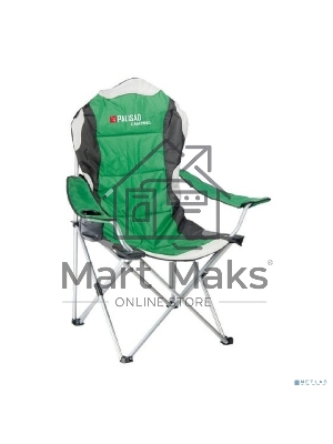 Кресло складное с подлокотниками и подстаканником 60x60x110/92 см, Camping Palisad