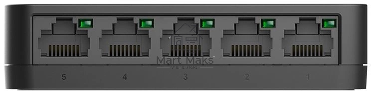 Коммутатор D-Link DGS-1005A Unmanaged Switch 5x1000Base-T, plastic case