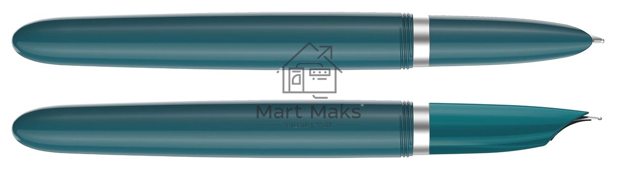 Ручка перьевая Parker 51 Core (CW2123506) Teal Blue CT F сталь нержавеющая, подарочная коробка