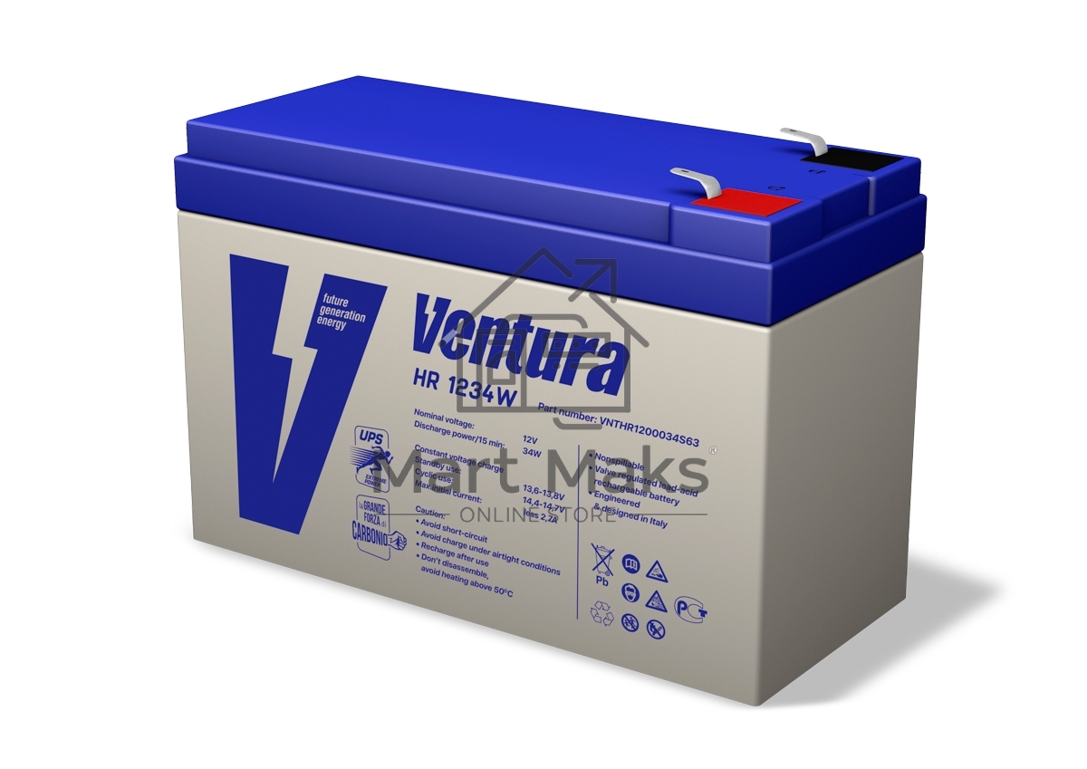 Батарея Ventura HR1234W 12V 9Ah