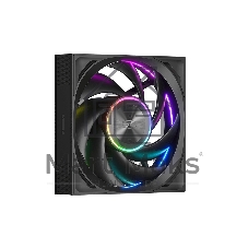 Система жидкостного охлаждения PCCooler DT360 ARGb Display BK (300W, 360мм, LED temp., черный, ARGb/Fans: 3x120мм, 83.83CFM, 3000RPM/Pump height 62мм, 15dBA, 2600RPM, Rad thickness 27мм/S: 1851, 1700, 1200, 115X, AM5, AM4)