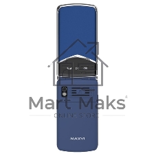 Мобильный телефон Maxvi E11 синий/серебристый
