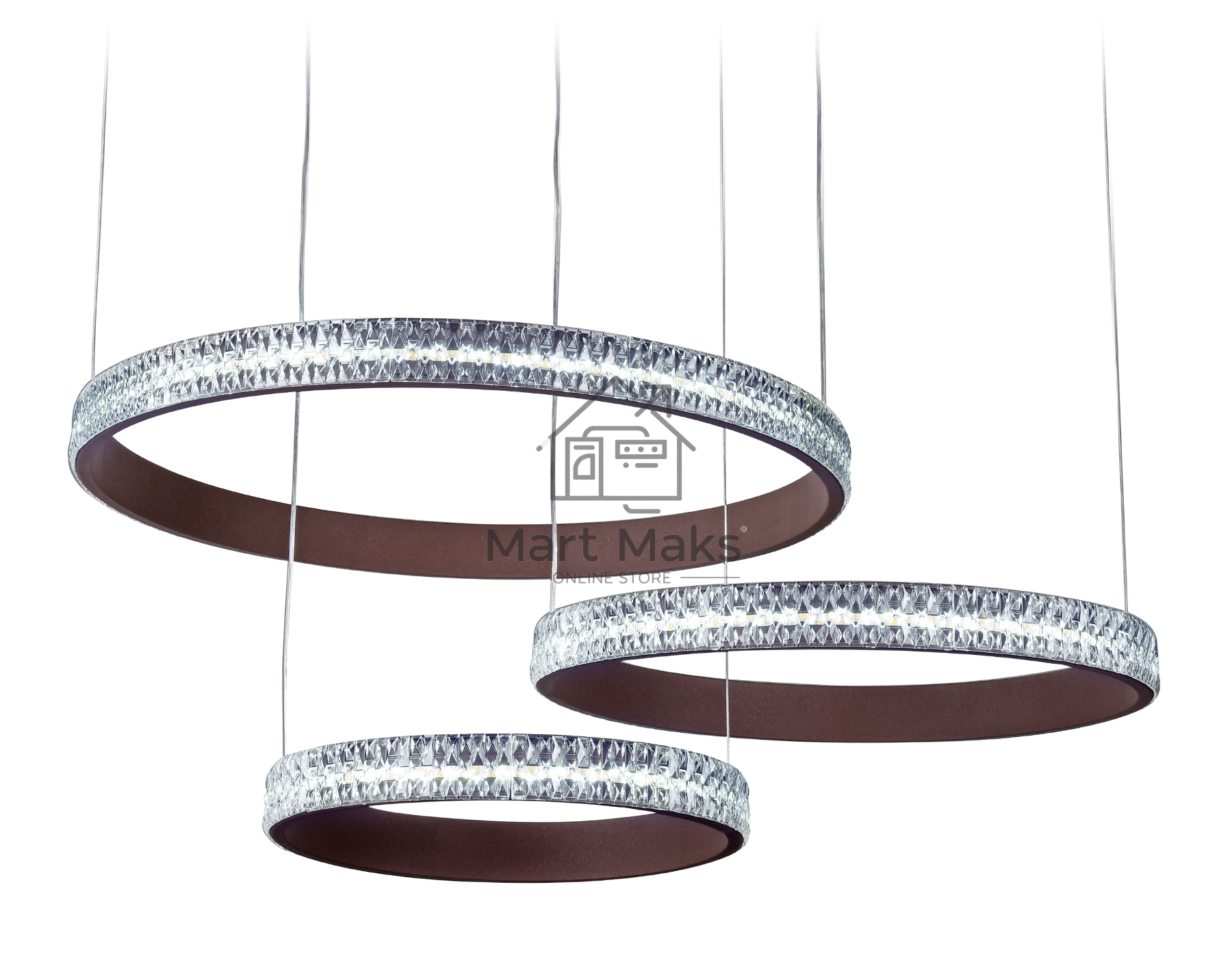 Светильник Ambrella light FA6162 CF кофе 99W 720*500*900 (ПДУ РАДИО 2.4)