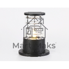 Светильник Ambrella light ST2532 BK/CL черный/прозрачный IP54 E27 max 40W D108*200