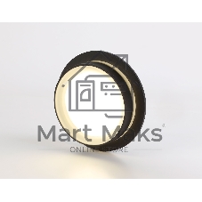Светильник Ambrella light TN5385 SBK/FR черный песок/белый матовый GX53 IP44 D105*40