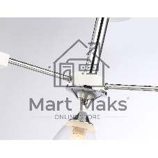 Светильник Ambrella light TR9091/3 WH/CH белый/хром E27*3 max 40W D570*270