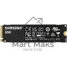 Накопитель SSD Samsung 990 EVO Plus, 1024 Gb, M.2 2280, PCIe 4.0 x4, NVMe, R/W 7150/6300