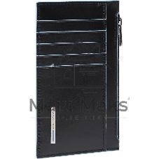 Картхолдер Piquadro Blue Square PP6561B2R/N черный, натуральная кожа