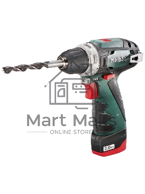 Дрель-шуруповерт Metabo PowerMaxx BS 600080500, Аккумуляторный, 12В, 2 АКБ