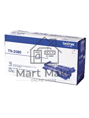 Картридж лазерный Brother TN-2080 черный HL2130/DCP7055, (700 стр.)