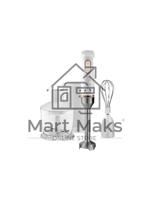 Блендер Centek CT-1347 белый 800Вт, турбо режим, DC мотор, стакан 600мл +мерн стакан 600мл