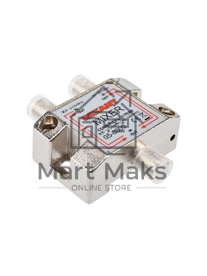 Диплексор (сумматор-делитель) SAT+TV в усиленном корпусе, Rexant