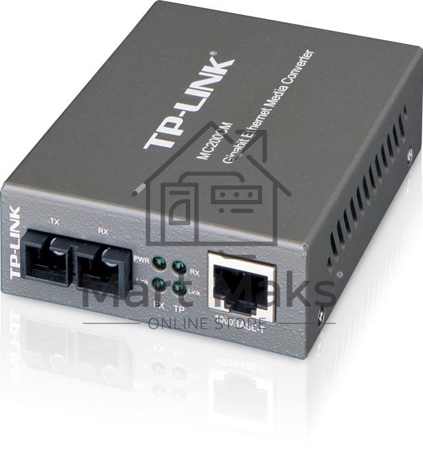 Сетевое оборудование TP-Link SMB MC200CM Медиаконвертор 10/100/1000M RJ45 to 1000M multi-mode,Full-duplex,up to 550m,