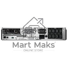 Источник бесперебойного питания APC Smart-UPS SMT2200RMI2UNC/2200 ВА/1980 Вт/8xIEC 320 C13/1xIEC 320 C19