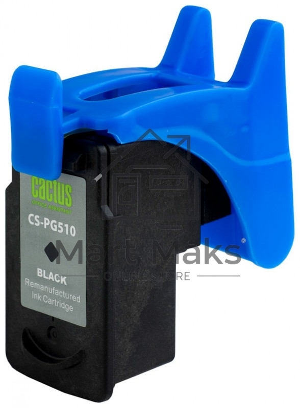 Картридж струйный Cactus CS-PG510 черный (15 мл) для Canon Pixma MP240/MP250/MP260/MP270/MP480/MP490/MP492/MX320/MX330
