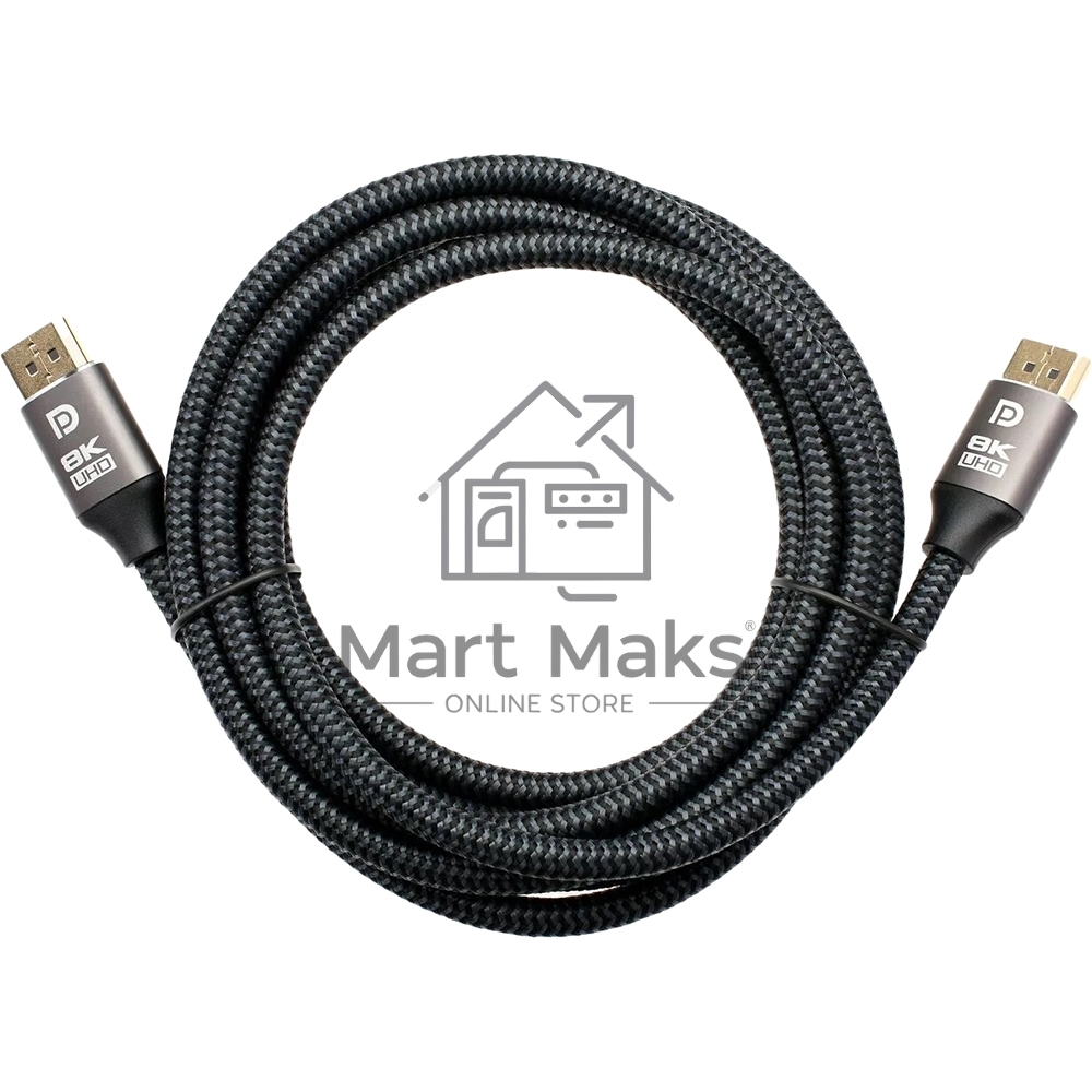 Кабель соединительный DP-DP 1.4V 8K@60Hz 3м, Telecom Pro <TCG750-3M>