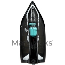 Утюг Centek CT-2314 черный/бирюзовый, 2800 Вт, 50 г/мин, 190 г/мин, 370 мл