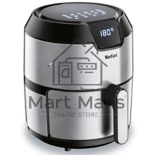 Аэрогриль Tefal EY401D15 серебристый, 1500 Вт, 4.2 л, сенсор, 8 программ