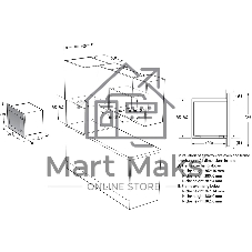 Встраиваемая микроволновая печь Gorenje BM201SG3DBG черный, 20 л, 800 Вт, переключатели - сенсор, поворотный механизм