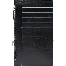 Картхолдер Piquadro Blue Square PP6561B2R/N черный, натуральная кожа