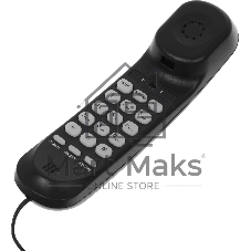 Телефон проводной Ritmix RT-002 черный