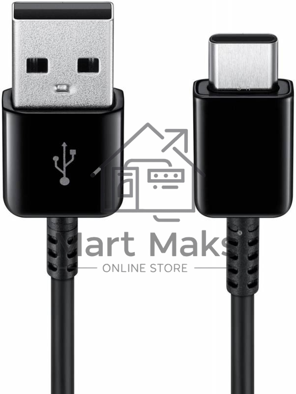 Кабель Samsung EP-DG930MBRGRU USB Type-C-USB 2.0 черный 1.5м