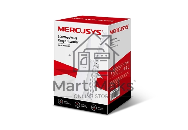 Усилитель Mercusys MW300RE 300Mbps Wi-Fi Range Extender