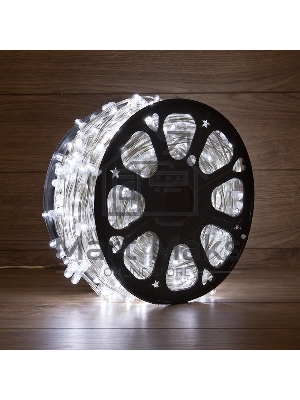 Гирлянда Neon-night LED Клип-лайт 12 V, прозрачный ПВХ, 150 мм, цвет диодов белый