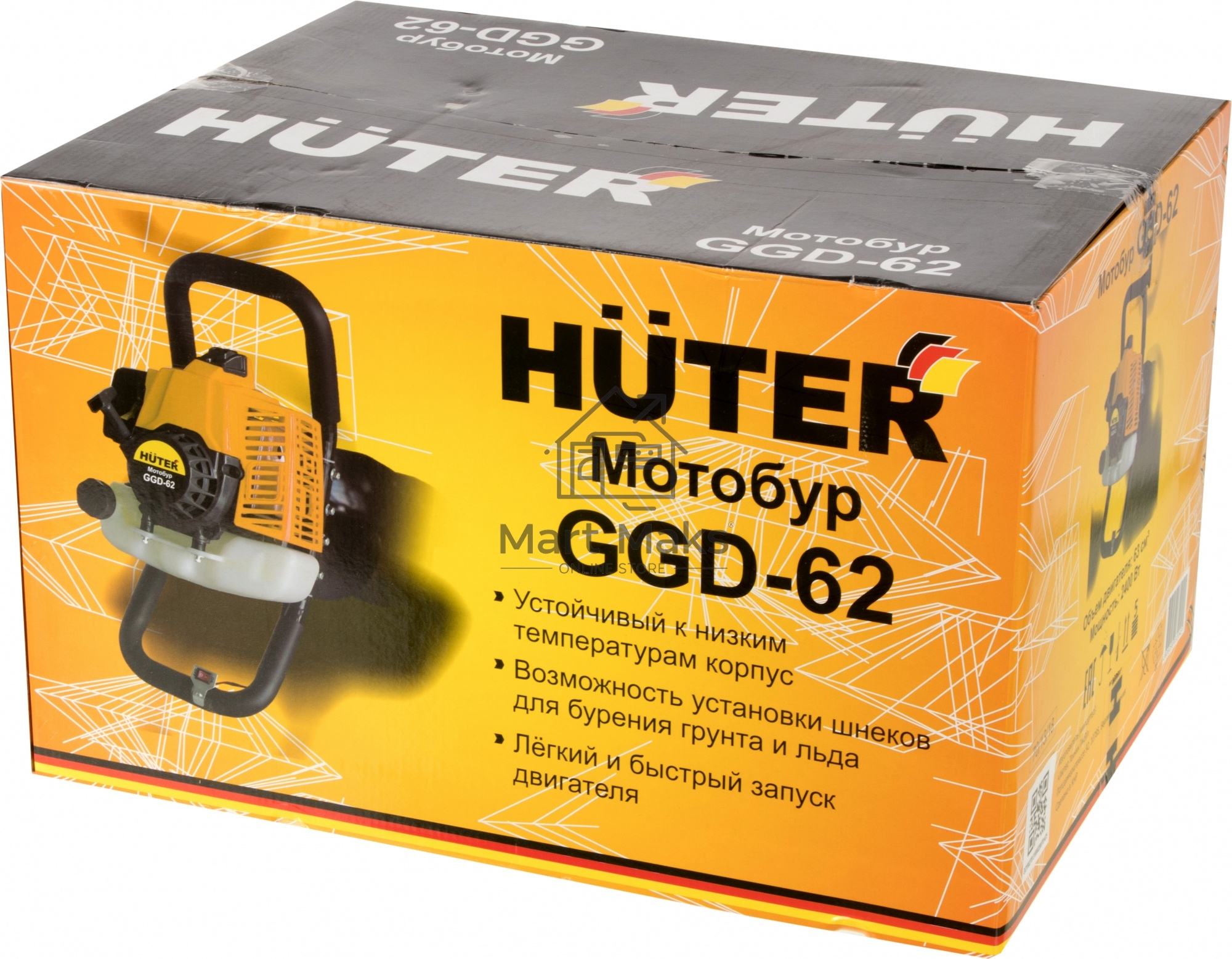 Мотобур Huter GGD-62 70/13/18