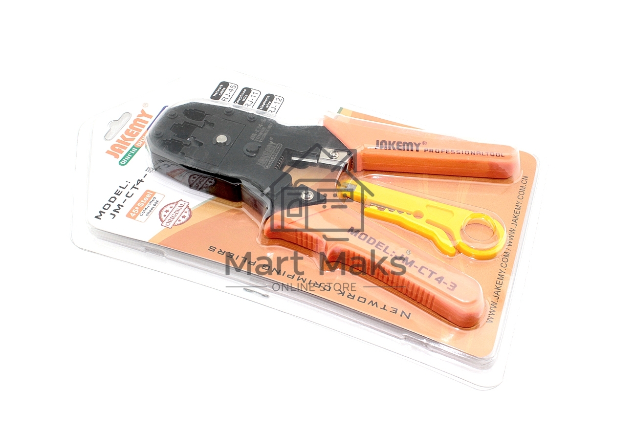 Инструмент для обжима проводов Jakemy JM-CT4-3