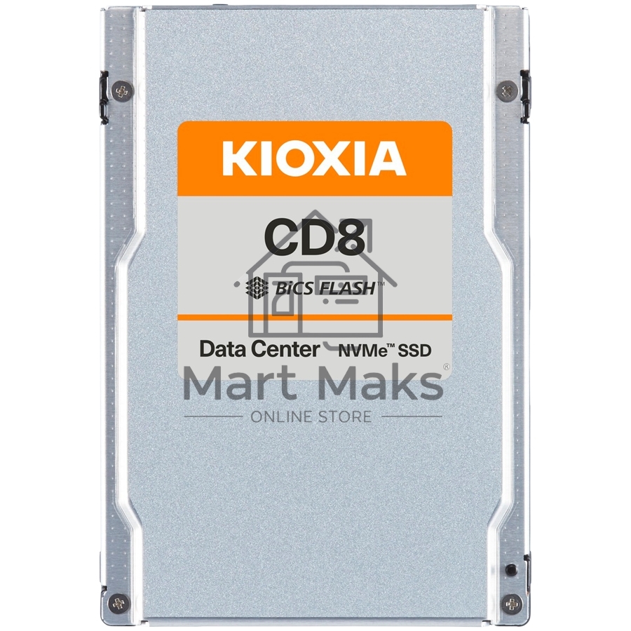 Твердотельный накопитель (SSD) для сервера, SSD Kioxia (U.2 15MM, 6.4TB, PCIe Gen4 1x4, BiCS FLASH TLC, CD8-V SIE*). (SSTKCD8XVUG6T40)