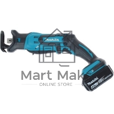 Пила саб аккумуляторная Makita DJR185RME18В 2х4А·чLi-ion 0-3000ход\м ход-13мм рез-50мм 1.5кг