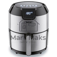 Аэрогриль Tefal EY401D15 серебристый, 1500 Вт, 4.2 л, сенсор, 8 программ