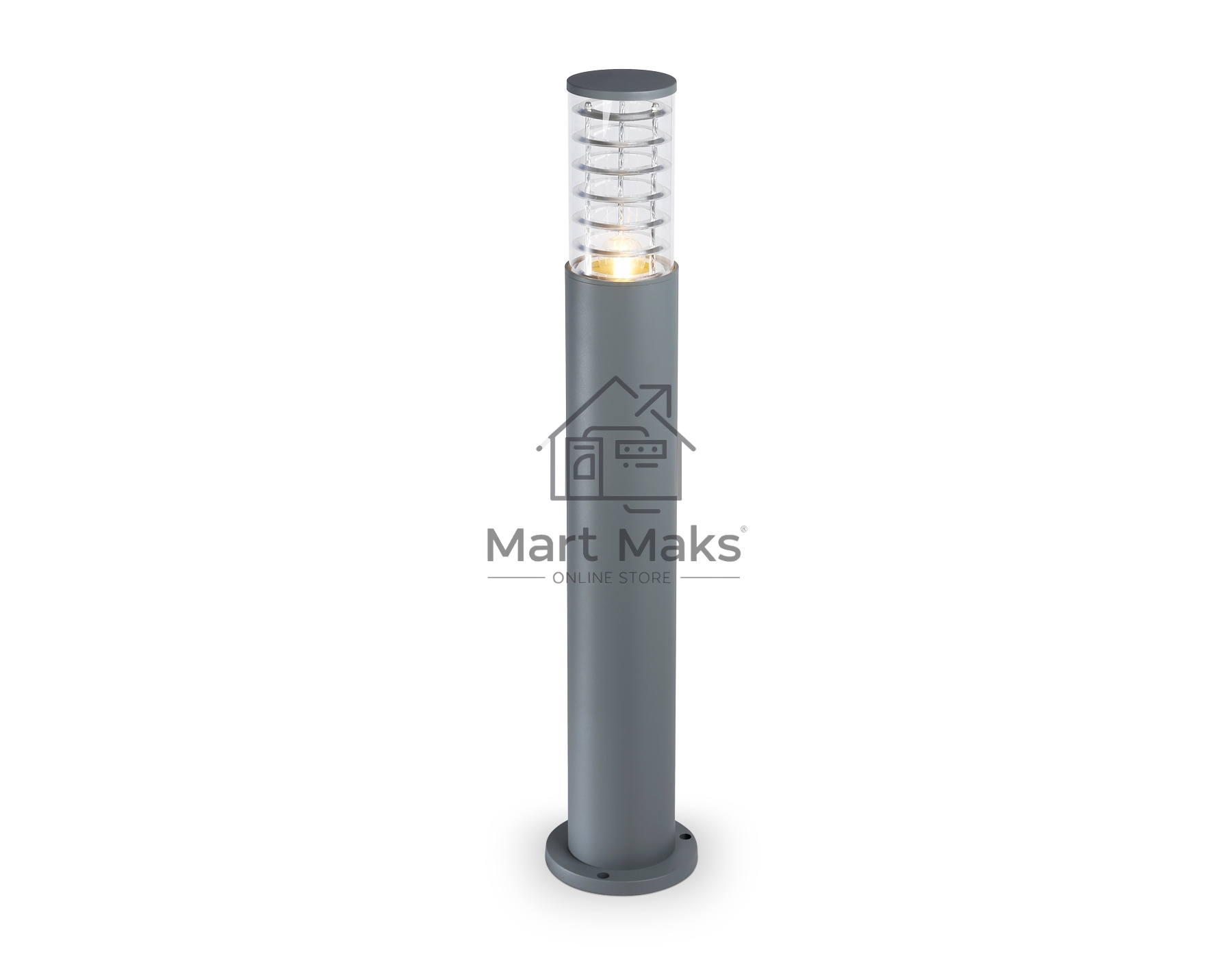 Светильник Ambrella light ST2534 GR/CL серый/прозрачный IP54 E27 max 40W D108*800