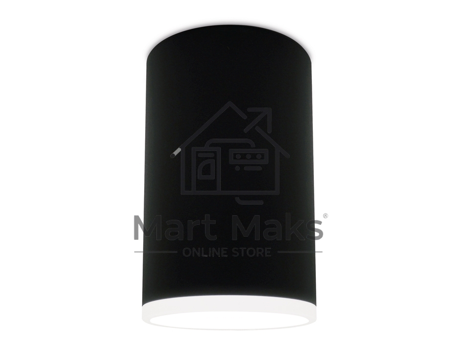 Светильник Ambrella light TN337 SBK черный песок GU5.3 D65*100