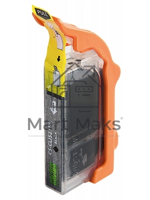 Картридж струйный Cactus CS-CLI521BK черный (8.4 мл) для Canon Pixma MP540/MP550/MP620/MP630/MP640/MP660/MP980/MP990/iP3600/iP4600/iP4700/MX860