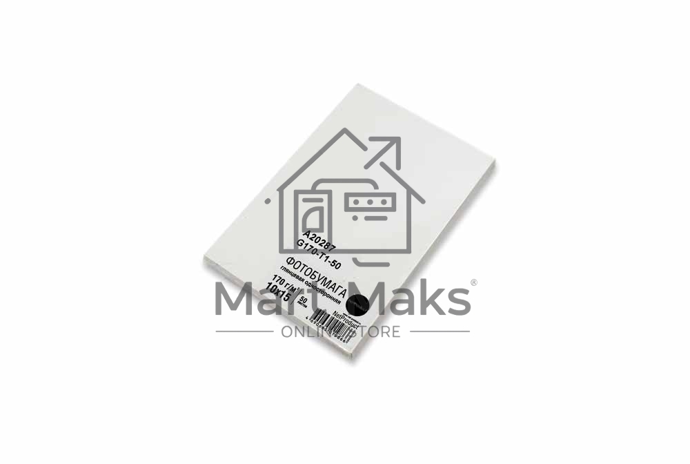 Фотобумага глянцевая односторонняя (NetProduct) 10x15 170 г/м 50л.