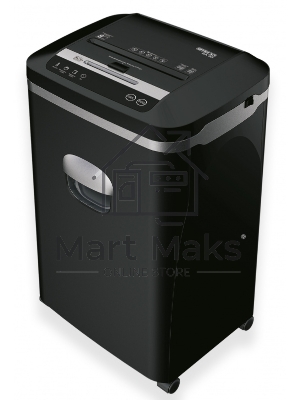 Шредер Office Kit SA80 2x10 (секр.P-5)/фрагменты/80лист./20лтр./скрепки/скобы/пл.карты/CD