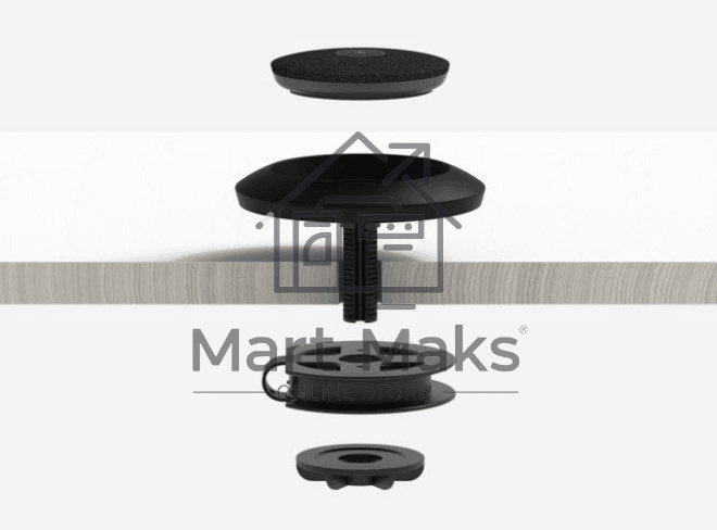 Держатель Logitech Mic Pod Table (настольное крепление для модулей микрофонов Rally)