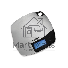 Весы кухонные Centek CT-2463 серый/черный