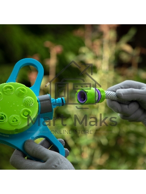 Соединитель пластмассовый быстросъемный для шланга 1/2