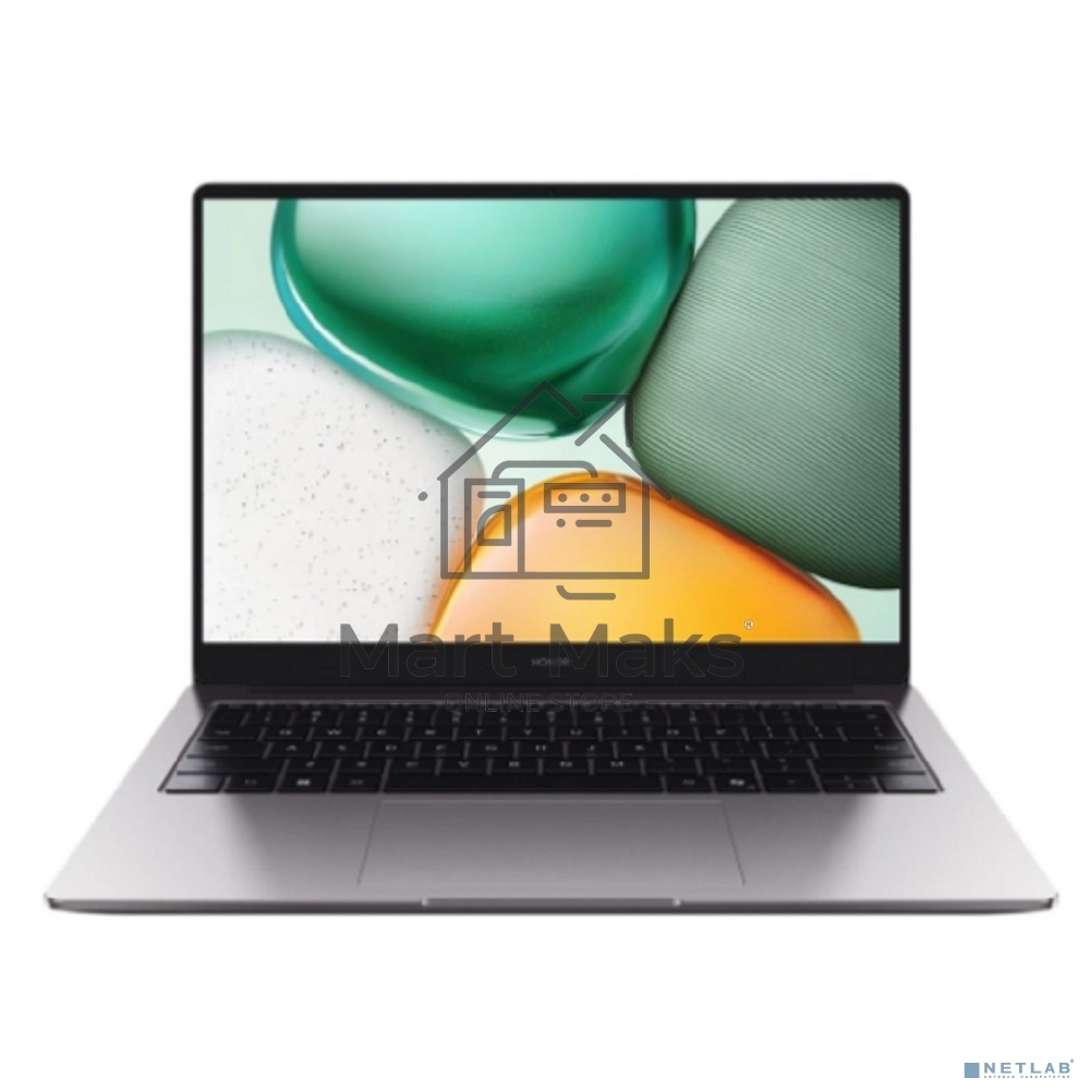 Ноутбук HONOR MagicBook X 14 серый 5301ALWY Intel Core i5-12450H/8Gb/SSD512Gb/14