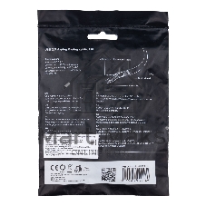 Кабель USB2.0 Cablexpert CCP-USB2-AMBM-1M, AM/BM, медь, двойной экран, Pro, 1м, черный, пакет