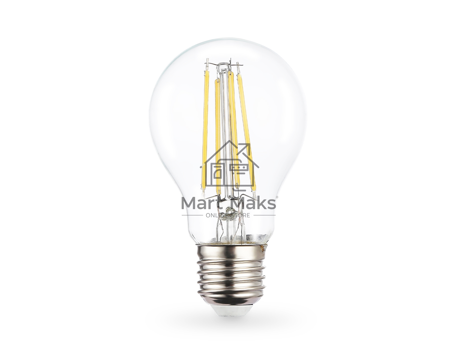 Лампа светодиодная 601514 Filament LED A60 15W E27 4000K 220-240V