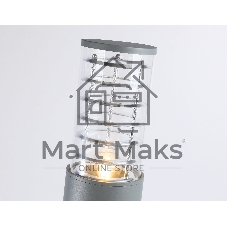 Светильник Ambrella light ST2534 GR/CL серый/прозрачный IP54 E27 max 40W D108*800