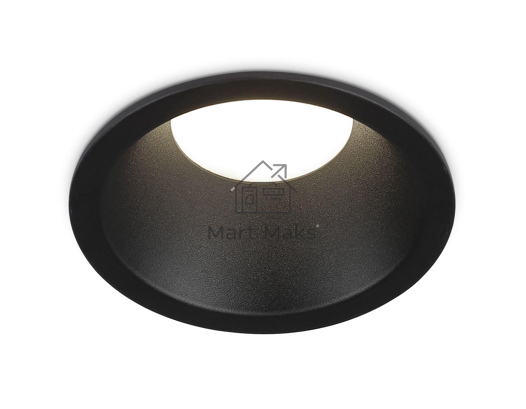 Встраиваемый точечный светильник Ambrella light TN102806 BK черный GU5.3 D81*50