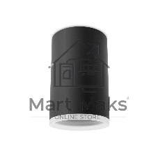 Светильник Ambrella light TN337 SBK черный песок GU5.3 D65*100