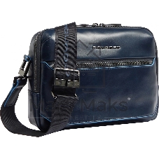 Сумка мужская Piquadro Blue Square CA6588B2/BLU2 синяя натур.кожа