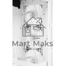 Компьютерный корпус Deepcool CH560 WH без БП, боковое окно (закаленное стекло)