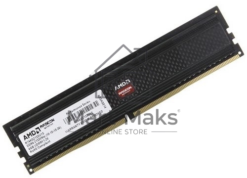 Оперативная память AMD Radeon R7, DDR4, 8GB (1x8GB), 2133MHz, CL15, DIMM, OEM